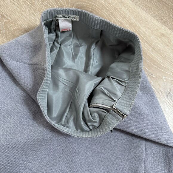 VTG Coltalia Imports Made In Italy Pure 100% Wool Women's Pencil Skirt Sz 10 2 4 - Picture 5 of 7